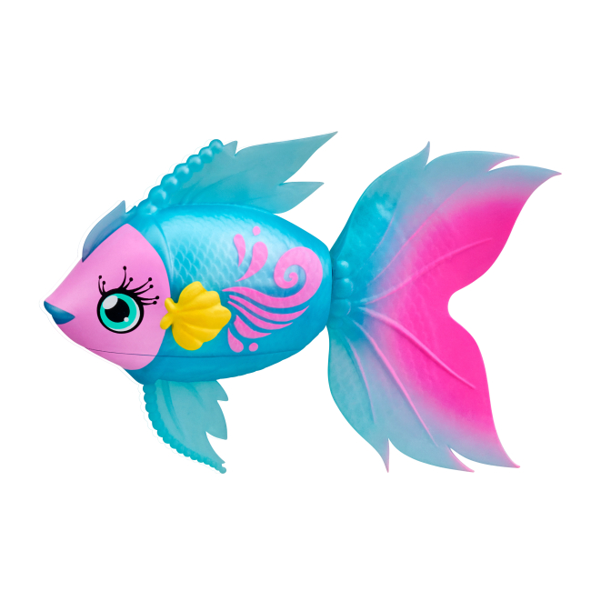 Фигурки животных - Интерактивная рыбка Little Live Pets S4 Перлетта (26407)