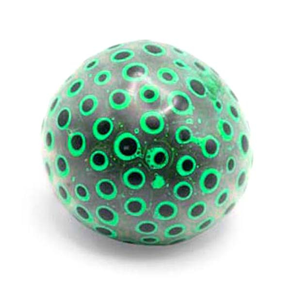 Антистрес іграшки - М'ячик-антистрес Tobar Скранчемс неонові боби зелений (38592/4)
