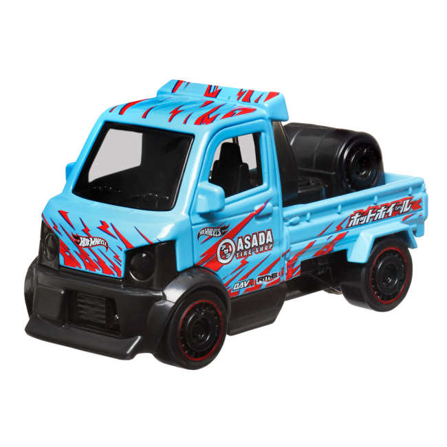 Транспорт и спецтехника - Фургон Hot Wheels Pull-back speeders Mighty K (HPR70/7)
