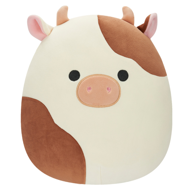 Мягкие животные - Мягкая игрушка Squishmallows Коровка Ронни 30 см (SQCR04170)