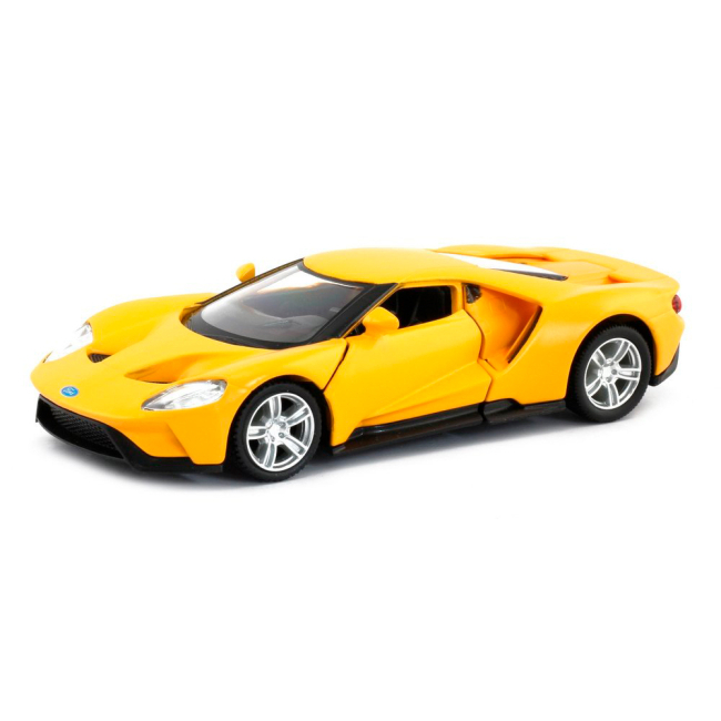Автомоделі - Автомодель Uni-Fortune Ford GT 2019 жовта (554050M(F))