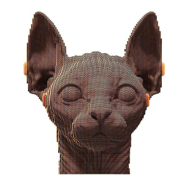 3D-пазлы - 3D пазл Cartonic Sphynx cat (CARTSPHY) (4820191133891)