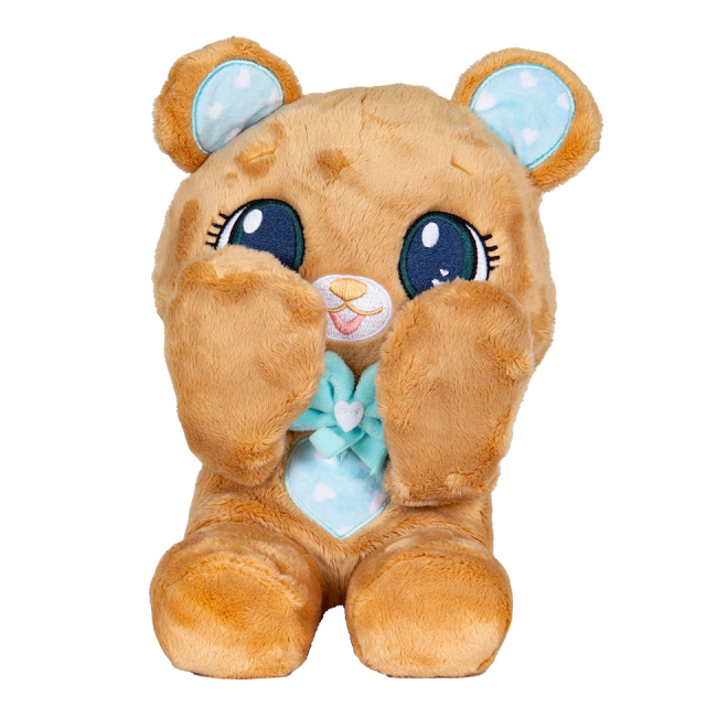Мягкие животные - Мягкая игрушка Peekapets Коричневый медвежонок 24 см (907867) 