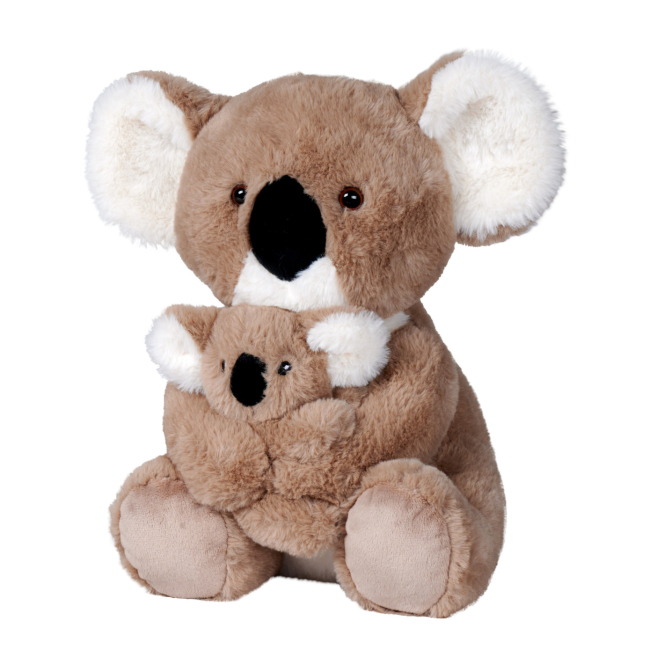 М'які тварини - М'яка іграшка Nicotoy Пухнасті звірятка з малюком Коала 28 см (5851124/4)
