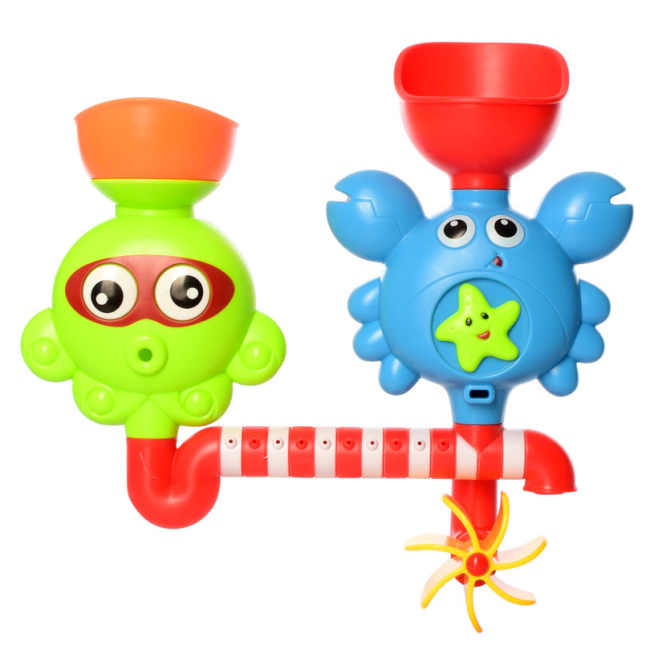 Игрушки для ванны - Игрушка для ванны Shantou Yisheng Осьминог и краб (SL87010)