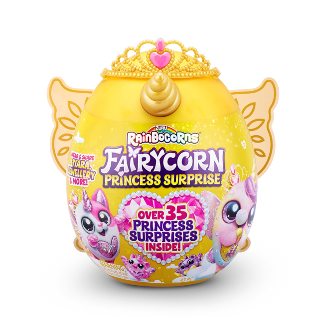 Мягкие животные - Мягкая игрушка-сюрприз Rainbocorn-E Fairycorn princess (9281E)