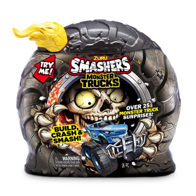 Автомоделі - Ігровий набір Smashers Monster Wheels Shark truck (74103D)