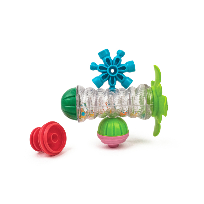 Погремушки, прорезыватели - Развивающая игрушка Lalaboom Погремушка-дождик (BL670)