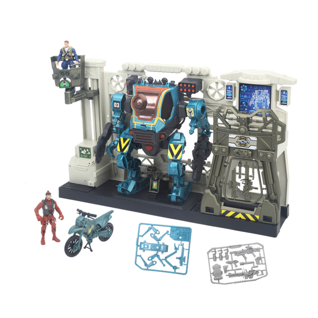 Фигурки человечков - Игровой набор A.C.I.D. Мобильная база Экс-Робот (535204)
