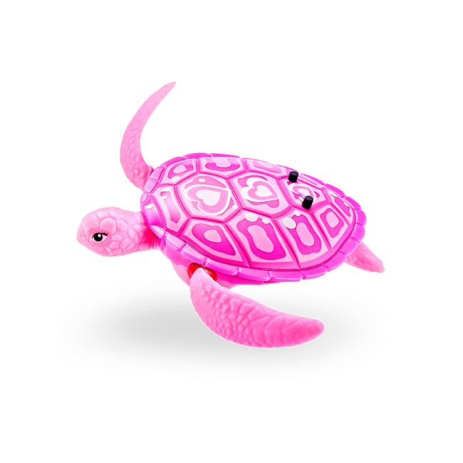 Фигурки животных - Интерактивная игрушка Robo Alive Робочерепаха фиолетовая (7192UQ1-2)