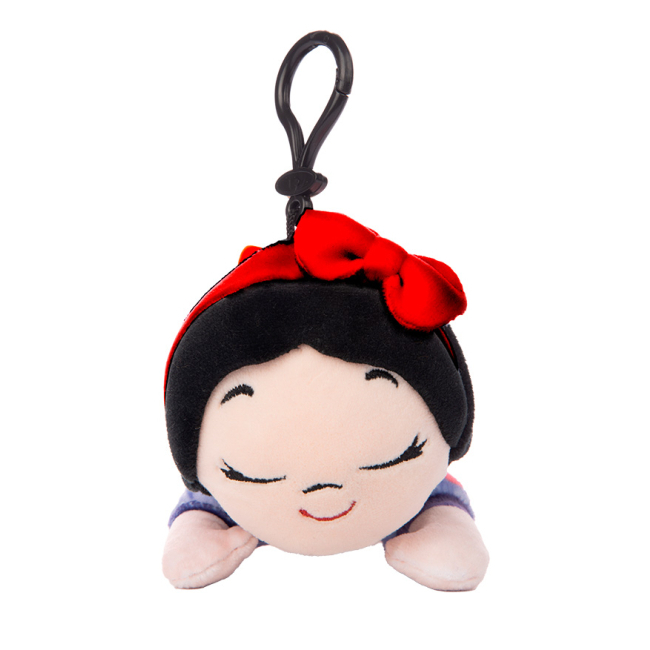 Брелоки - М'яка іграшка Disney Snuglets Білосніжка з кліпсою 13 см (DSG-9429-6)