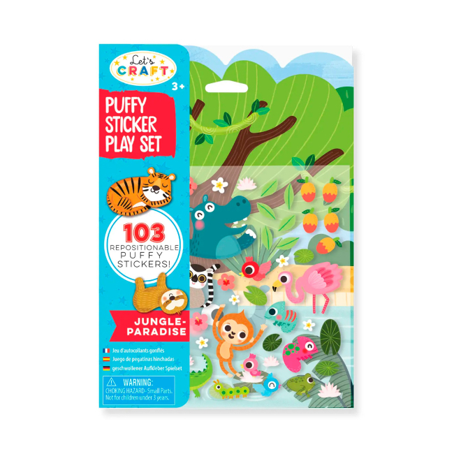 Развивающие игрушки - Развивающий набор Let's craft Окружающая среда - джунгли (PSB004)