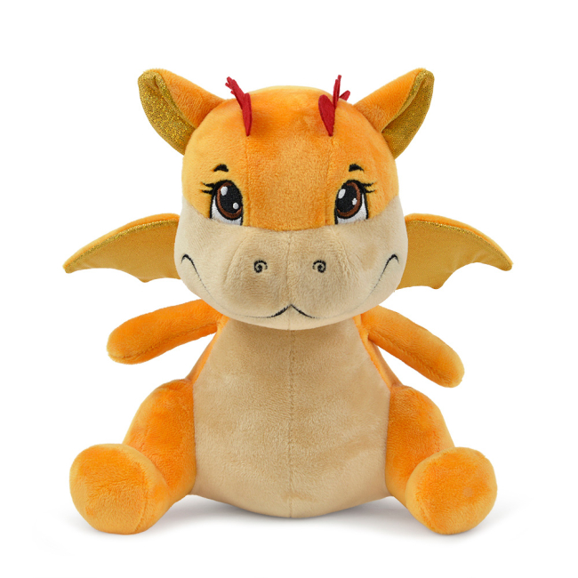 М'які тварини - ​М'яка іграшка WP Merchandise Дракон Бель (FWPDRAGBELLE23BN0)