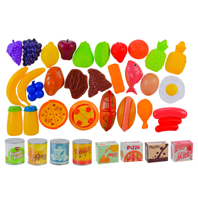 Детские кухни и бытовая техника - Игровой набор Shantou Jinxing Продукты Delicate food (555-GH005)