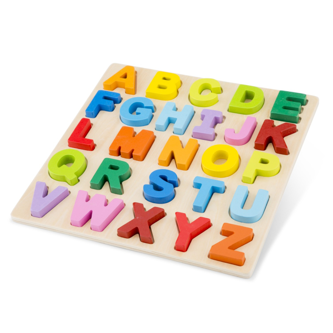 Обучающие игрушки - Обучающий пазл New classic toys Азбука (10534)