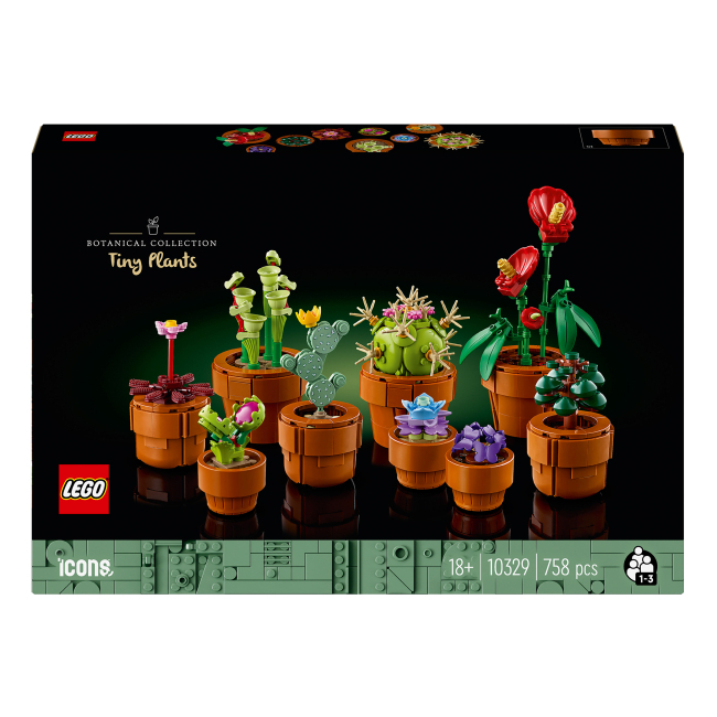 Конструктори LEGO - Конструктор LEGO Icons Мініатюрні рослини (10329)
