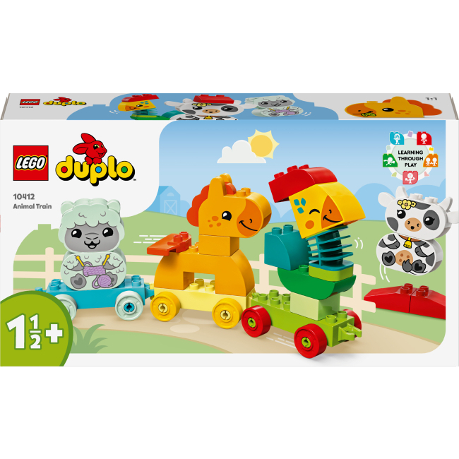 Конструкторы LEGO - Конструктор LEGO DUPLO My First Поезд животных (10412)
