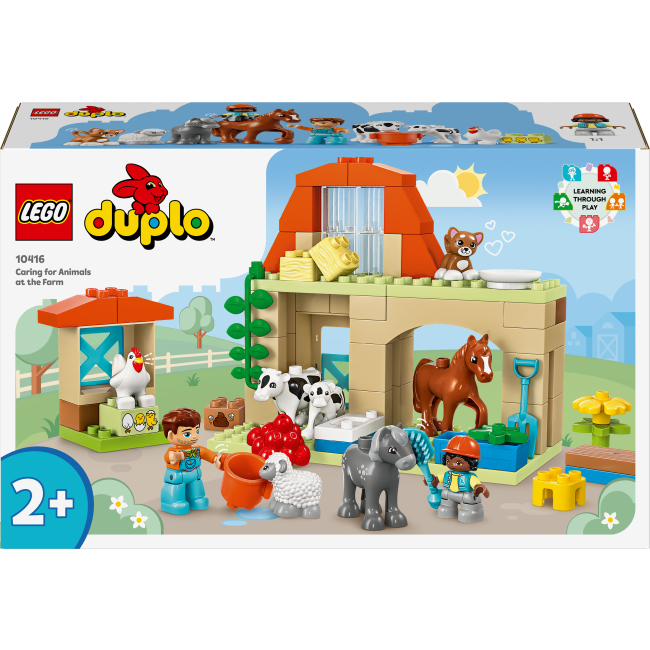 Конструкторы LEGO - Конструктор LEGO DUPLO Town Уход за животными на ферме (10416)