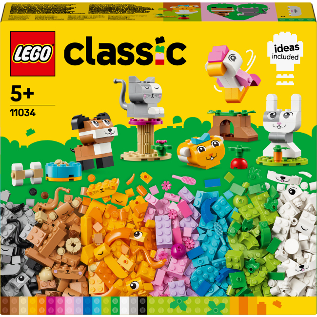 Конструкторы LEGO - Конструктор LEGO Classic Творческие питомцы (11034)
