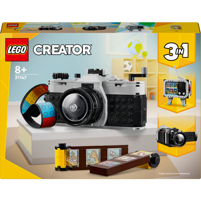 Конструктори LEGO - Конструктор LEGO Creator Ретро фотокамера (31147)