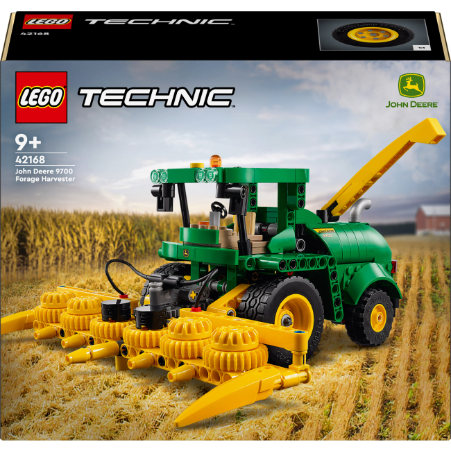 Конструктори LEGO - Конструктор LEGO Technic Кормозбиральний комбайн John Deere 9700 (42168)