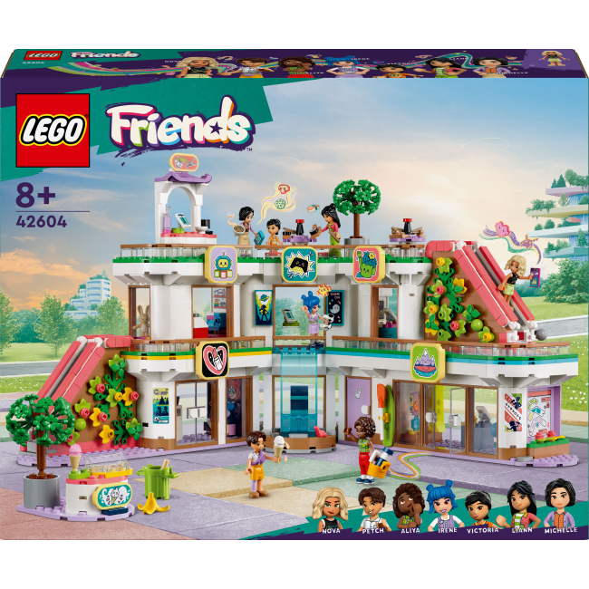 Конструктори LEGO - Конструктор LEGO Friends Торговельний центр у Хартлейк-Сіті (42604)