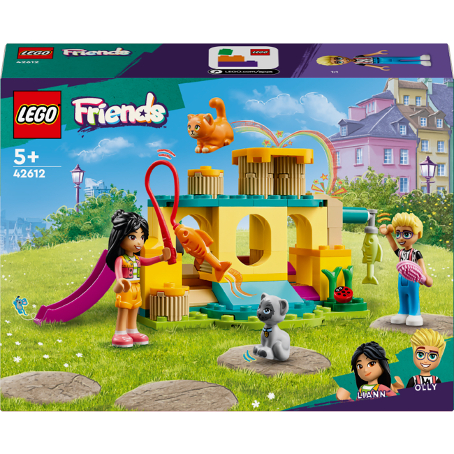 Конструктори LEGO - Конструктор LEGO Friends Пригоди на котячому ігровому майданчику (42612)