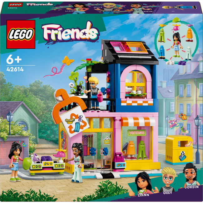 Конструктори LEGO - Конструктор LEGO Friends Крамниця вінтажного одягу (42614)