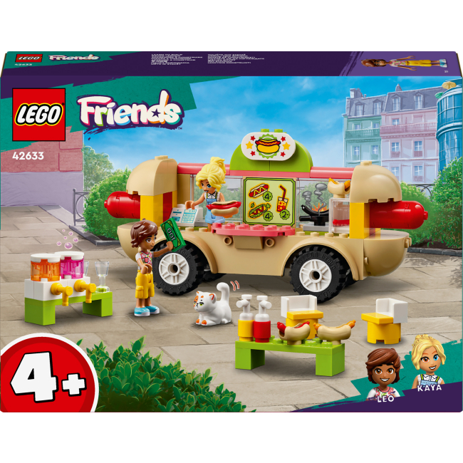 Конструктори LEGO - Конструктор LEGO Friends Вантажівка із хот-доґами (42633)