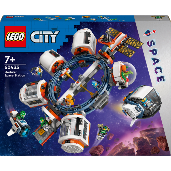 Конструкторы LEGO - Конструктор LEGO City Модульная космическая станция (60433)