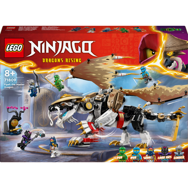 Конструктори LEGO - Конструктор LEGO NINJAGO Еґалт Повелитель Драконів (71809)