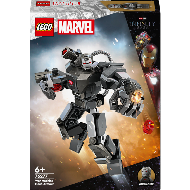 Конструкторы LEGO - Конструктор LEGO Marvel Робот Боевой машины (76277)