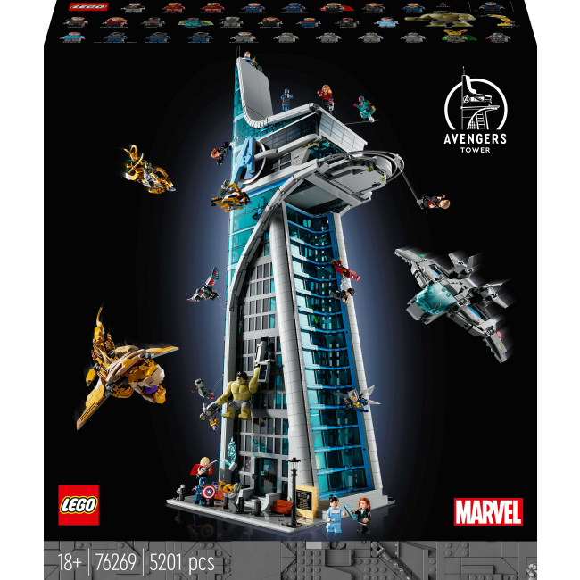 Конструкторы LEGO - Конструктор LEGO Marvel Super Heroes Башня Мстителей (76269)