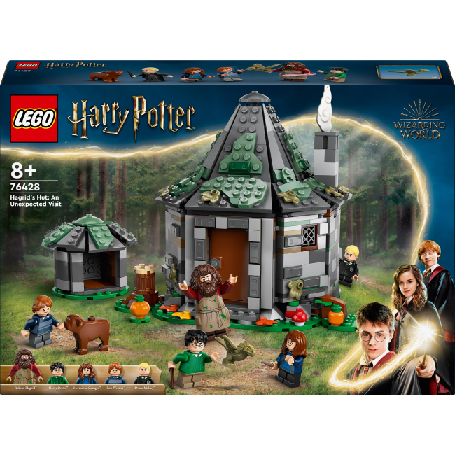Конструктори LEGO - Конструктор LEGO Harry Potter Хатинка Геґріда: Несподівані гості (76428)