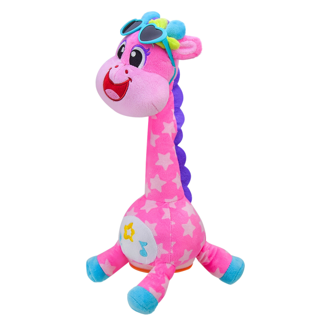 Розвивальні іграшки - Інтерактивна м'яка іграшка Kids Hits Dancing Giraffe Пауль (KH37-002)