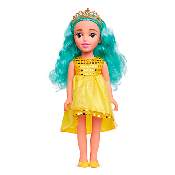 Куклы - Кукла Kids Hits Beauty star Party time в желтом платье (KH40/004)