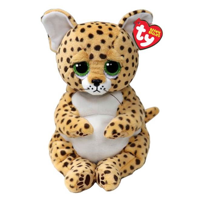 М'які тварини - М'яка іграшка TY Beanie bellies Леопард Lloyd 25 см (43201)