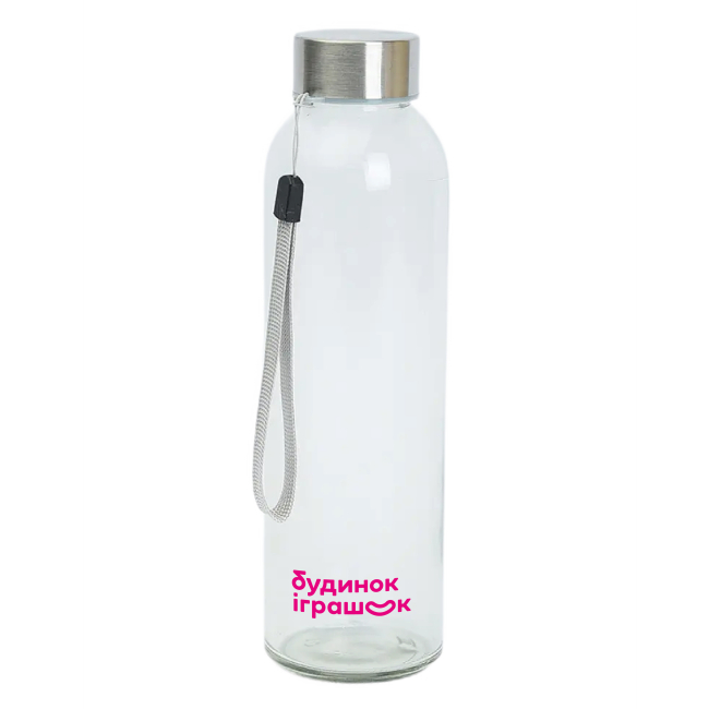 Пляшки для води - Пляшка Будинок іграшок Скляна з логотипом (2300005893286)