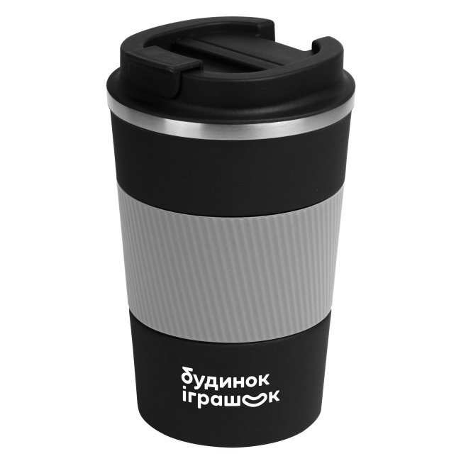 Чашки, склянки - Термокружка Будинок іграшок Чорна з логотипом 350 мл (2300005893330)
