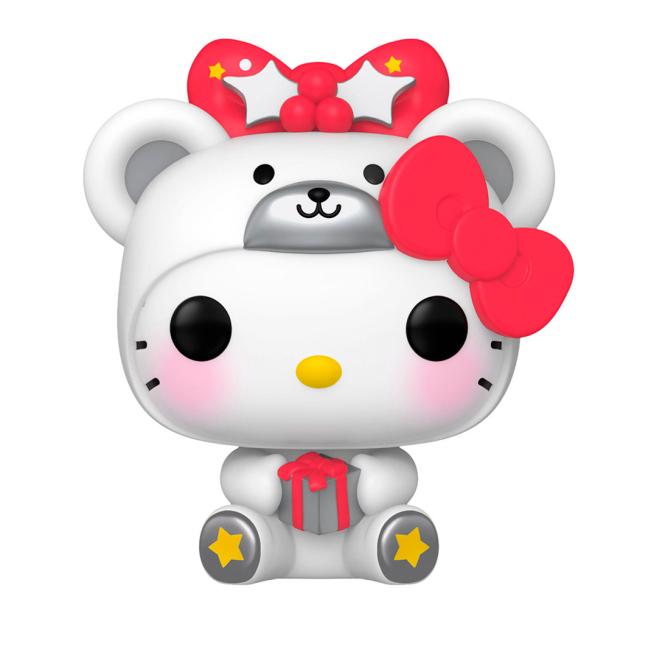 Фигурки персонажей - Игровая фигурка Funko Pop Hello Kitty Китти в костюме медведя (72075)