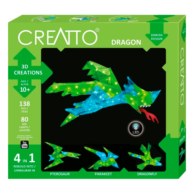Наборы для творчества - Набор для творчества Kosmos Creatto Dragon (3523) 