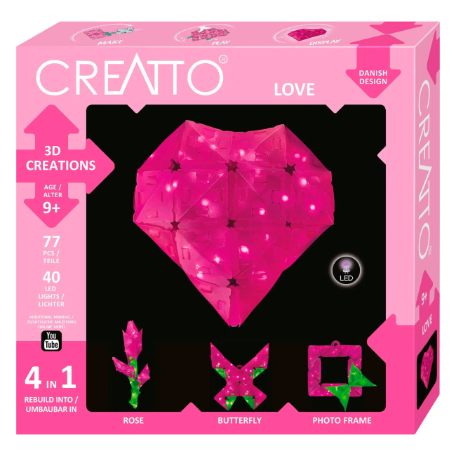 Наборы для творчества - Набор для творчества Kosmos Creatto Love (3493) 