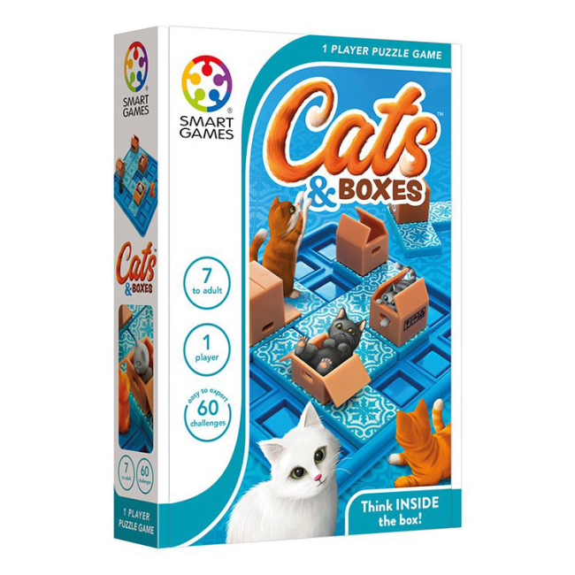 Настольные игры - Настольная игра Smart Games Кошки в коробках (SG 450)