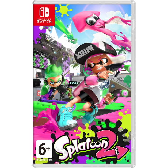 Товари для геймерів - Гра консольна Nintendo Switch Splatoon 2 (45496423858)