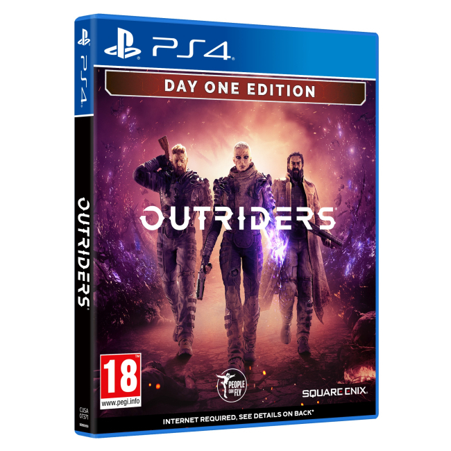 Товары для геймеров - Игра консольная PS4 Outriders Day One Edition (SOUTR4RU02)