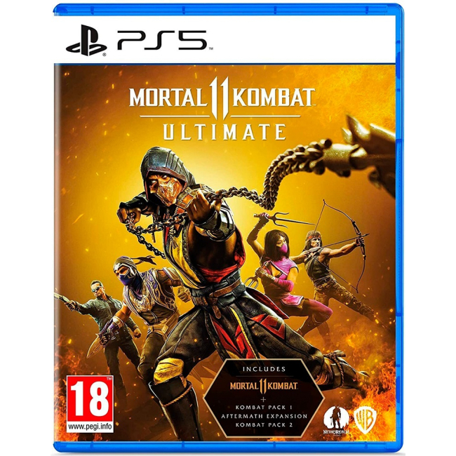 Товары для геймеров - Игра консольная PS5 Mortal Kombat 11 Ultimate Edition (5051895413210)