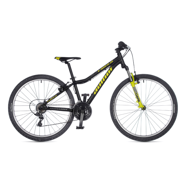 Велосипеды - Велосипед Author A-Matrix 26 черно-салатовый (2023035) 