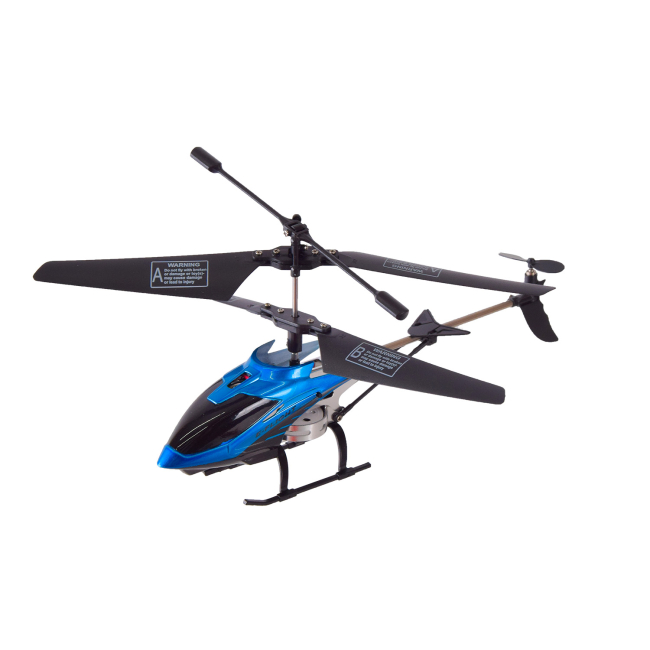 Радиоуправляемые модели - Игрушечный вертолет Shantou Jinxing Aviator голубой на радиоуправлении (E2208/2)