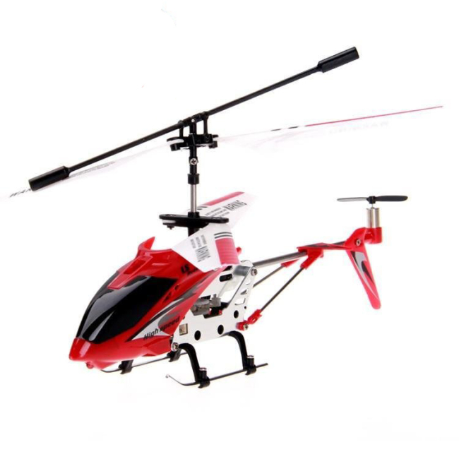 Радиоуправляемые модели - Игрушечный вертолет Shantou Jinxing красный на радиоуправлении (LS-222/2)