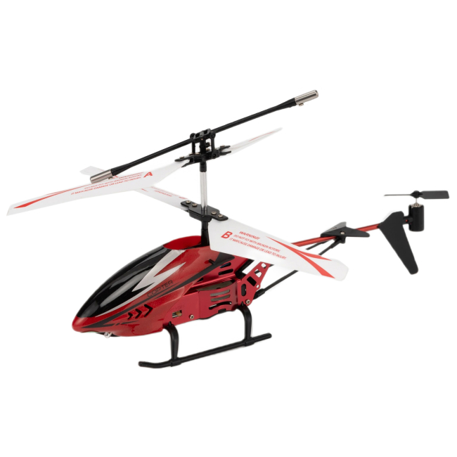 Радиоуправляемые модели - Игрушечный вертолет Shantou Jinxing красный на радиоуправлении (XF866D-S2/1)
